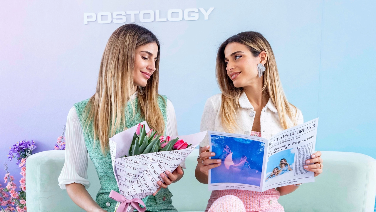 Elena e Giulia Sella, sorelle gemelle e designer milanesi (Foto ufficio stampa)