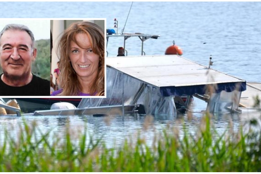 Gli 007 italiani Claudio Alonzi e Tiziana Barnobi, morti annegati nel Lago Maggiore