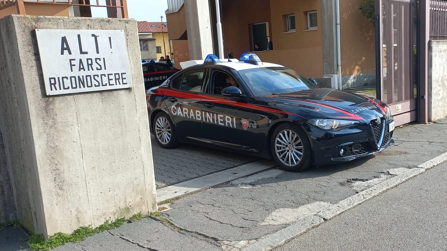 I Carabinieri si stanno occupando delle indagini