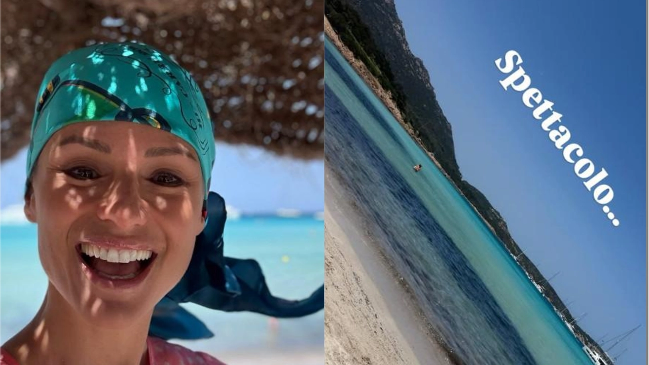 Michelle Hunziker in Sardegna (foto Instagram @therealhunzigram) Michelle Hunziker in Sardegna (foto Instagram @therealhunzigram)
