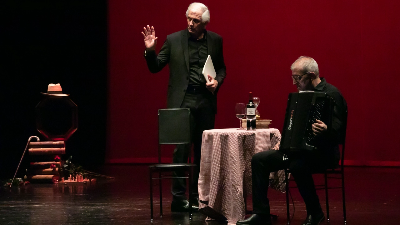 “Lo specchio di Borges” di e con Massimiliano Finazzer Flory a Villa Erba, Cernobbio