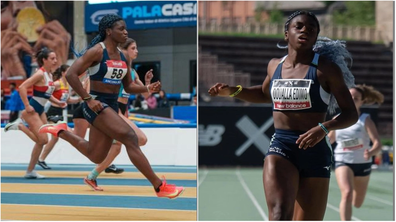Kelly Ann Doualla Edimo, 15 anni, seconda italiana più veloce di sempre Kelly Ann Doualla Edimo, 15 anni, seconda italiana più veloce di sempre