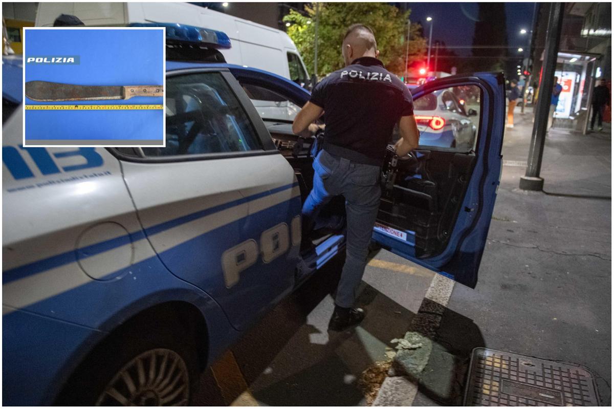 Cologno Monzese, in manette spacciatore ventenne: per difendersi aveva nello zaino un machete di 51 centimetri Cologno Monzese, in manette spacciatore ventenne: per difendersi aveva nello zaino un machete di 51 centimetri