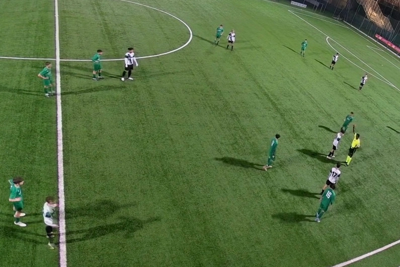 Il frame del video che potrebbe scagionare il giovane calciatore dell’Ausoni
