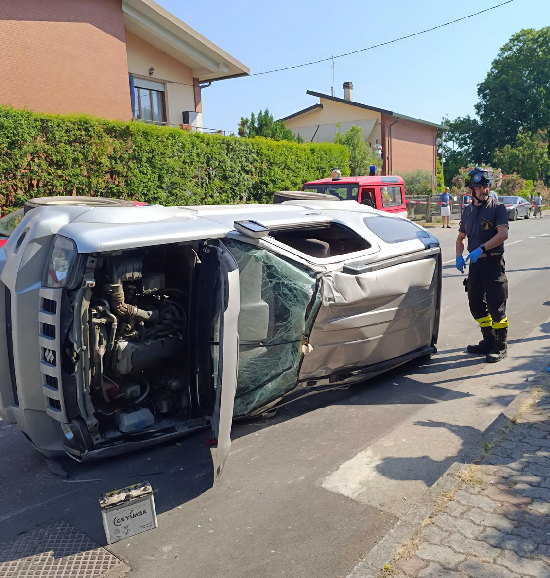 Coppia ferita e tir fuoristrada in poche ore