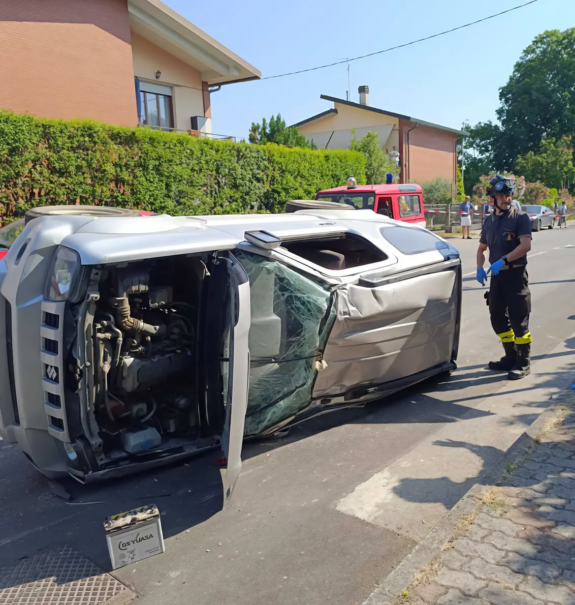 Coppia ferita e tir fuoristrada in poche ore