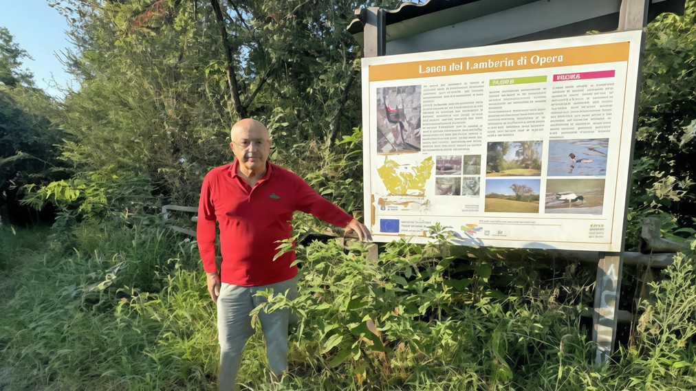 Augusto Sandolo di ViviOpera denuncia lo stato di degrado: «Il parco del Lamberin è in pessime condizioni» Augusto Sandolo di ViviOpera denuncia lo stato di degrado: «Il parco del Lamberin è in pessime condizioni»