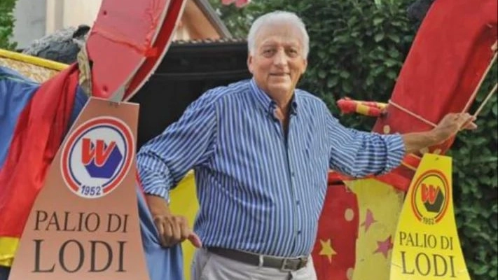 Gigi Bisleri, fondatore del Palio di Lodi (Foto facebook Amatori Wasken Lodi) Gigi Bisleri, fondatore del Palio di Lodi (Foto facebook Amatori Wasken Lodi)