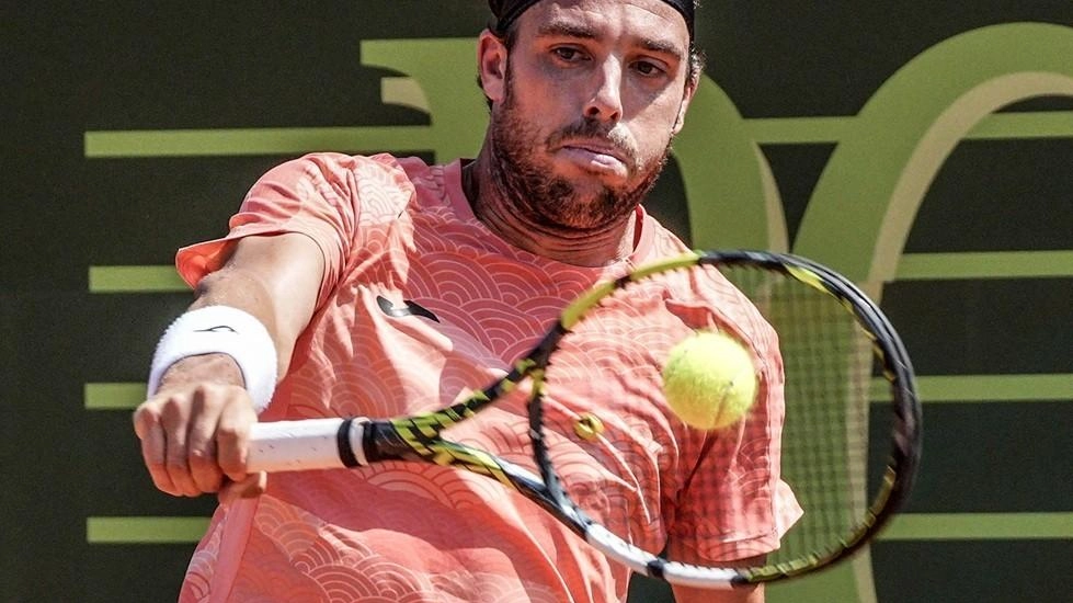 Marco Cecchinato ha superato il secondo turno all’Harbour Club Milano battendo il portoghese Ferreira Silva