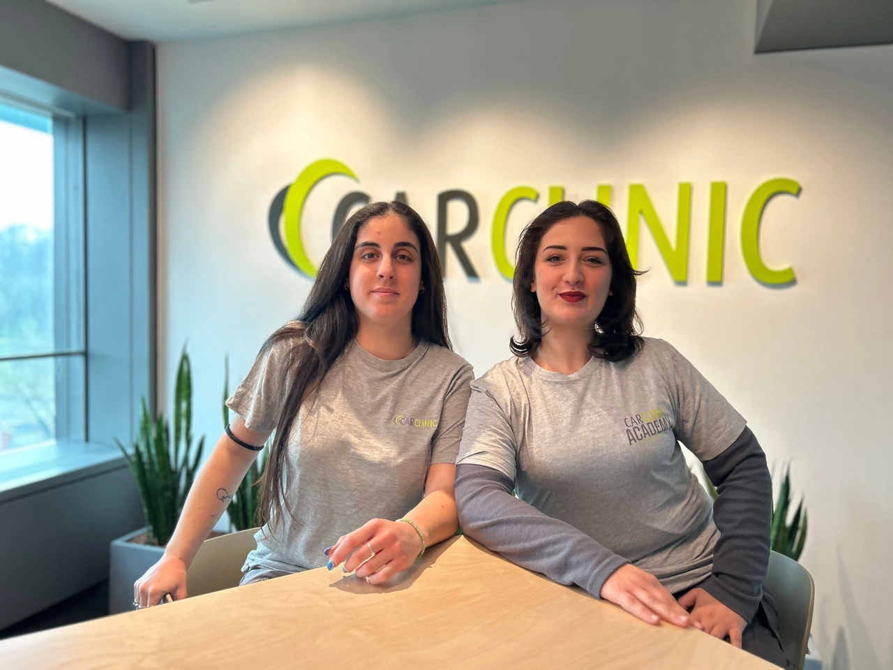 Da sinistra Giorgia Toniolo e Carolina Giovannetti