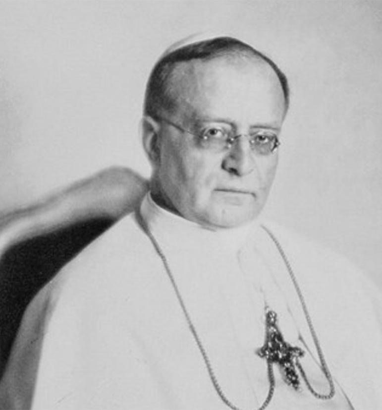 Papa Ratti diventa un ologramma Papa Ratti diventa un ologramma