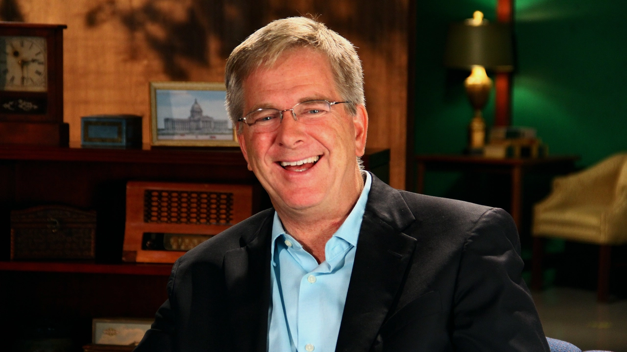 Nel 1991 Rick Steves un giornalista di Seattle si trovò una notte a pernottare in un hotel di Varenna l’Hotel Olivedo Nel 1991 Rick Steves un giornalista di Seattle si trovò una notte a pernottare in un hotel di Varenna l’Hotel Olivedo