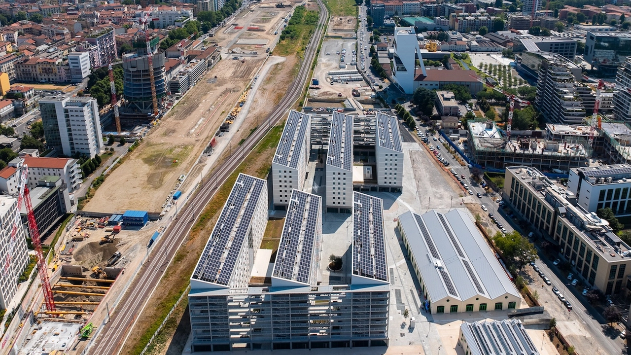 Il Villaggio olimpico occupa una parte dell’ex scalo ferroviario Porta Romana