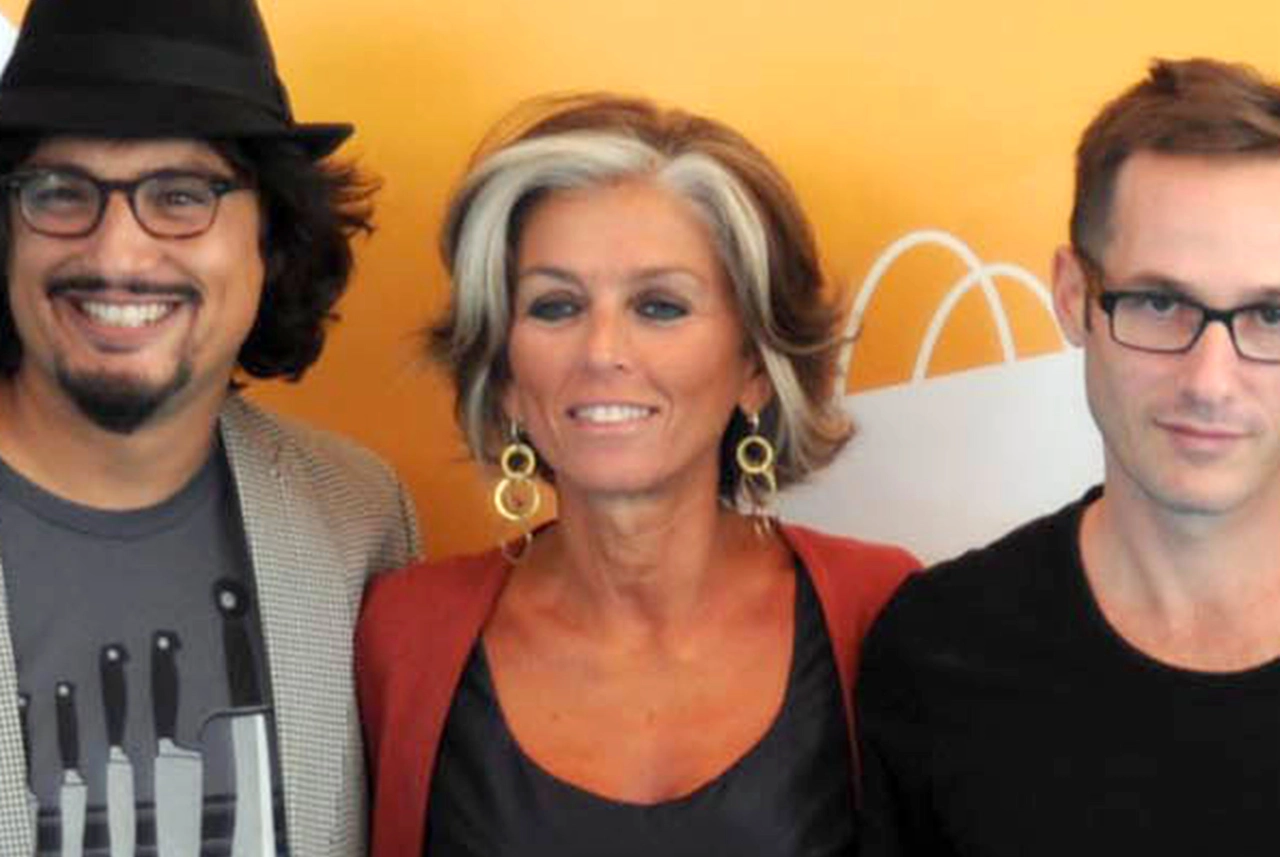 Alessandro Borghese e Paola Marella al debutto di Real Time nel settembre 2010