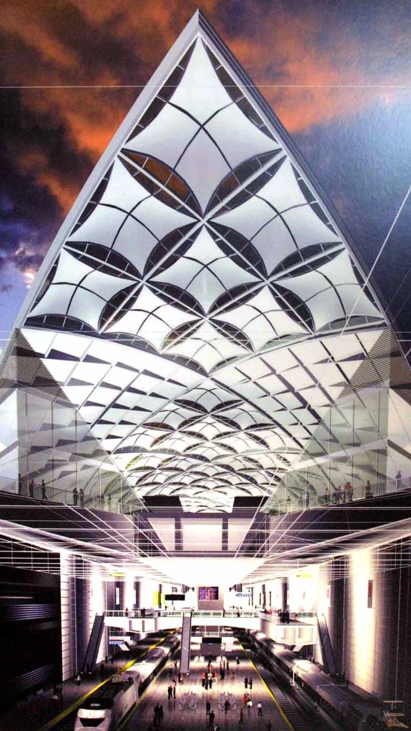 Il progetto della nuova stazione dell’alta velocità nell’area ex Macelli, firmato dall’architetto Norman Foster nel 2002