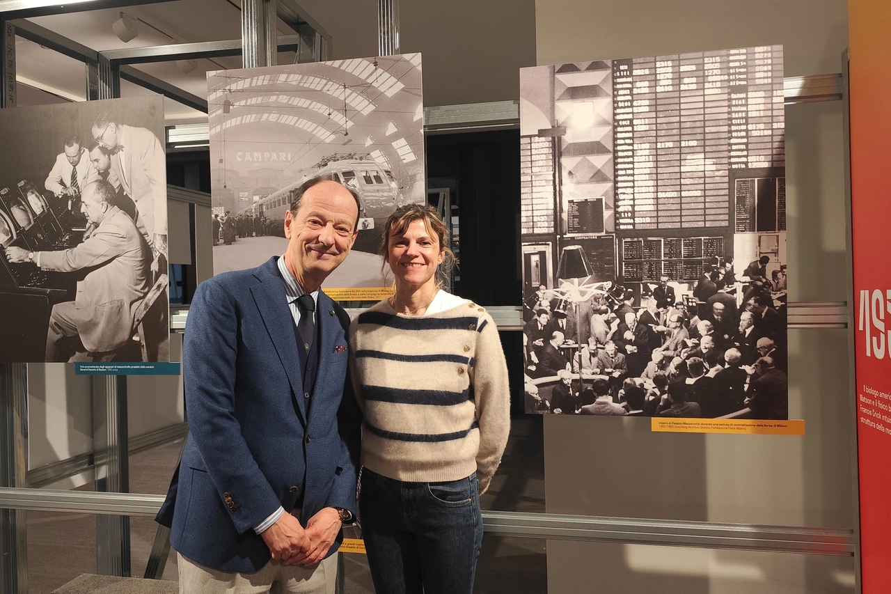 Da sinistra, Lorenzo Fiori e Ingrid Paoletti