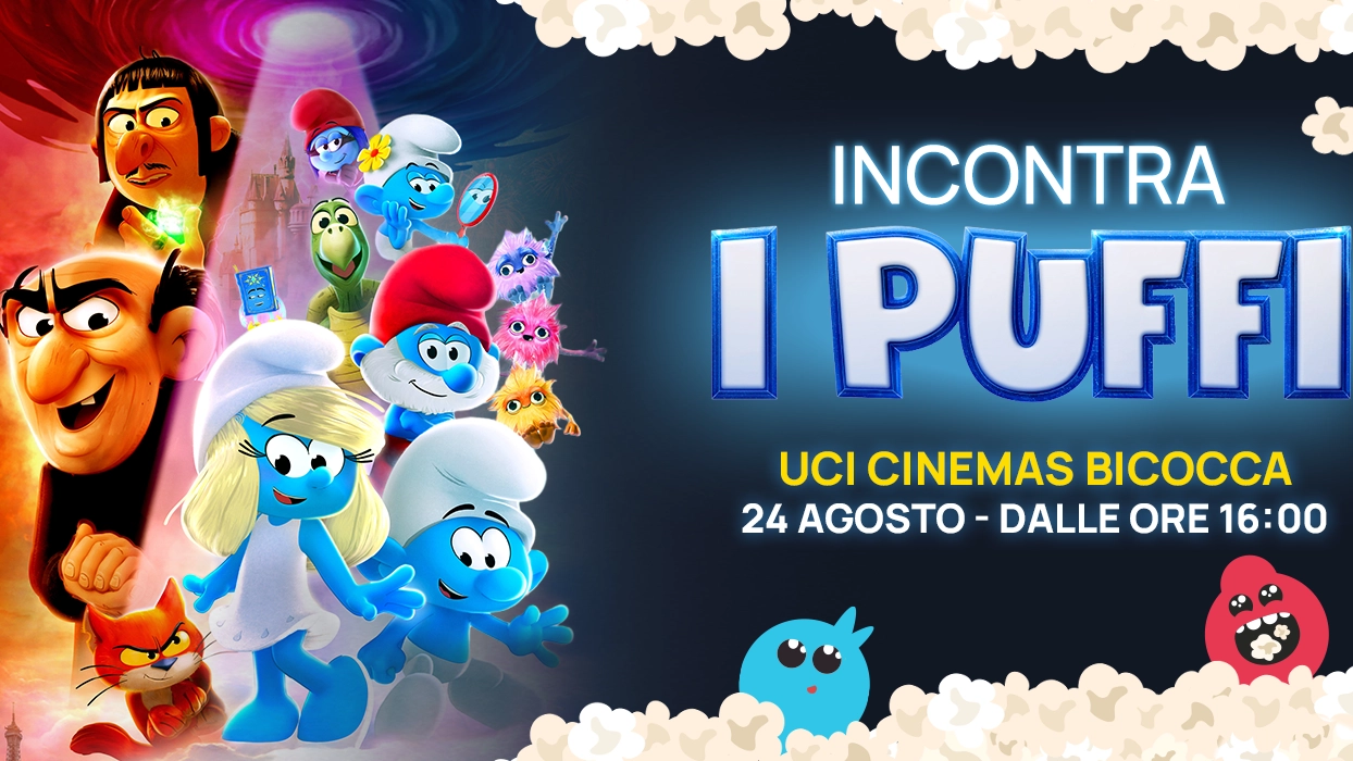 Un pomeriggio insieme ai Puffi a Milano: giochi, gadget e divertimento in attesa del film