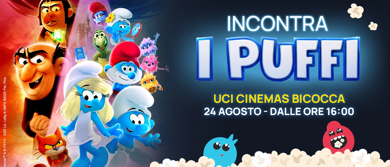 Un pomeriggio insieme ai Puffi a Milano: giochi, gadget e divertimento in attesa del film