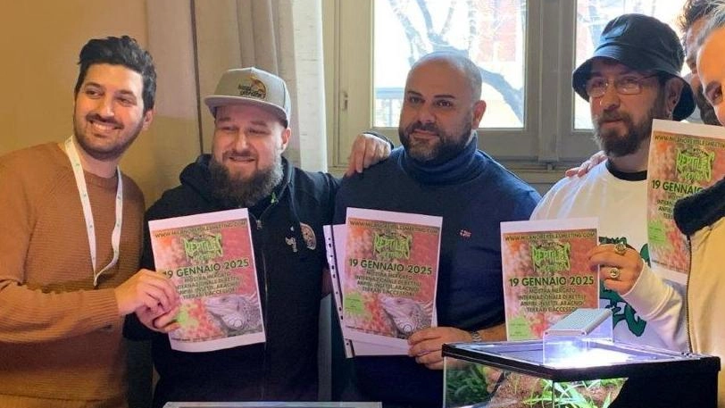 La presentazione della mostra dedicata ai rettili L’evento lo scorso anno ha toccato i settemila visitatori La presentazione della mostra dedicata ai rettili L’evento lo scorso anno ha toccato i settemila visitatori