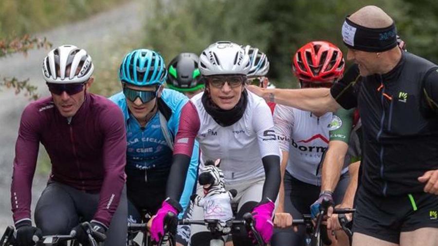 Beneficenza in quota . Everesting Stelvio . La ciclista Palfrader fa il bis degli ottomila Beneficenza in quota . Everesting Stelvio . La ciclista Palfrader fa il bis degli ottomila