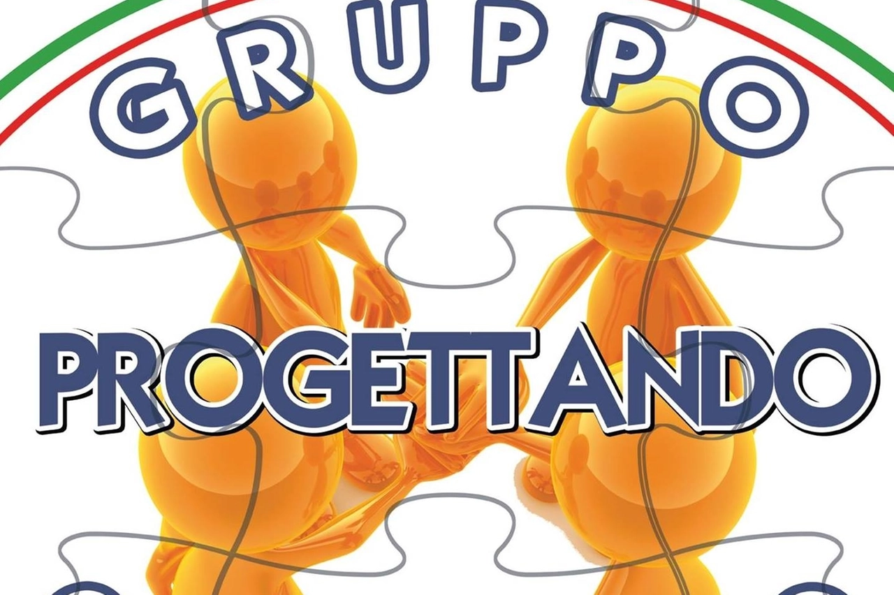 Il logo della lista Progettando Castano Primo