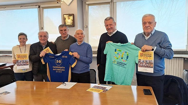 La presentazione della. Camminata dell’Amicizia della Nostra famiglia di Bosisio Parini che. taglia il traguardo dei 50 anni La presentazione della. Camminata dell’Amicizia della Nostra famiglia di Bosisio Parini che. taglia il traguardo dei 50 anni