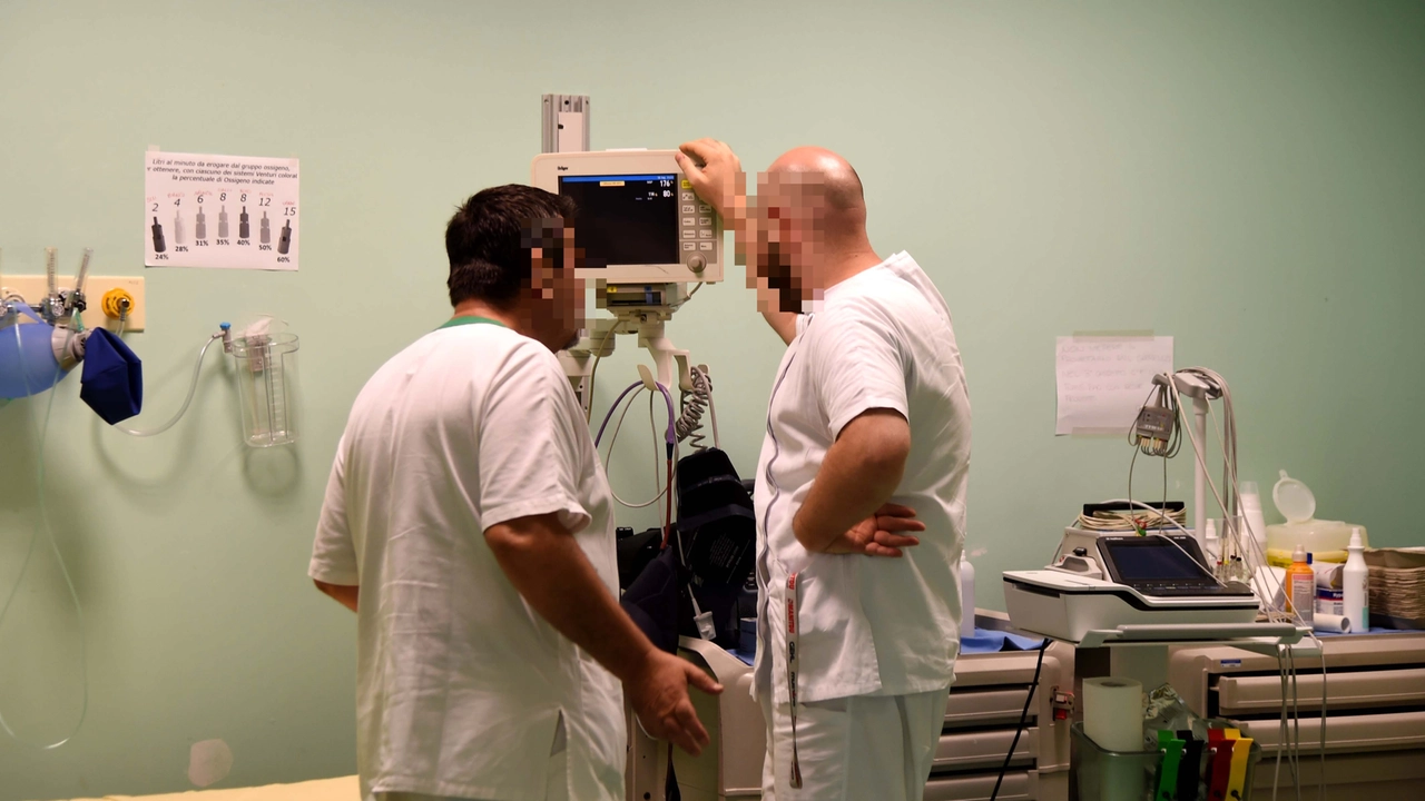 L’aggressione è avvenuta al pronto soccorso dell’ospedale di Pieve di Coriano (foto di archivio) L’aggressione è avvenuta al pronto soccorso dell’ospedale di Pieve di Coriano (foto di archivio)