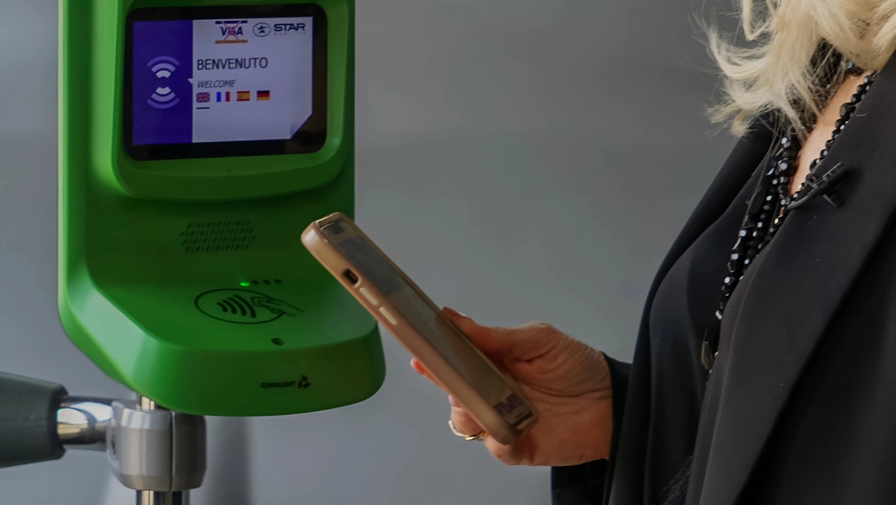 Una validatrice presente sui pullman della Star Mobility Una validatrice presente sui pullman della Star Mobility