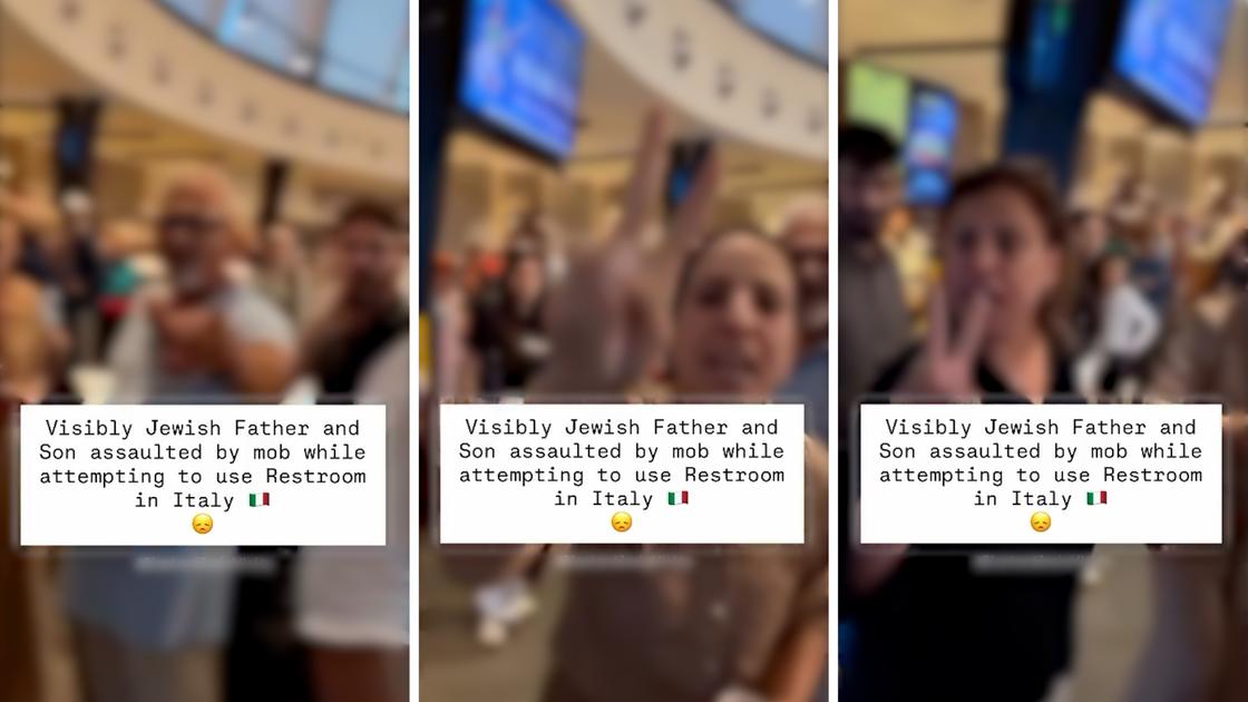 Padre e figlio ebrei aggrediti in autogrill, il video e il raid fuori dal bagno: “Calci e pugni per una kippah” Padre e figlio ebrei aggrediti in autogrill, il video e il raid fuori dal bagno: “Calci e pugni per una kippah”