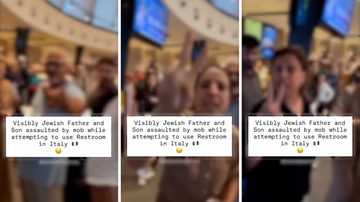 Padre e figlio ebrei aggrediti in autogrill, il video e il raid fuori dal bagno: “Calci e pugni per una kippah”