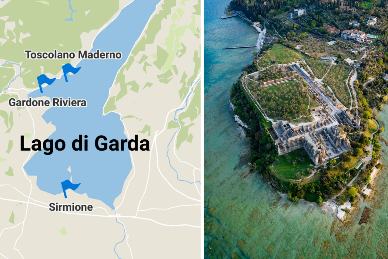 Le tre località che hanno confermato la Bandiera Blu 2024 in Lombardia