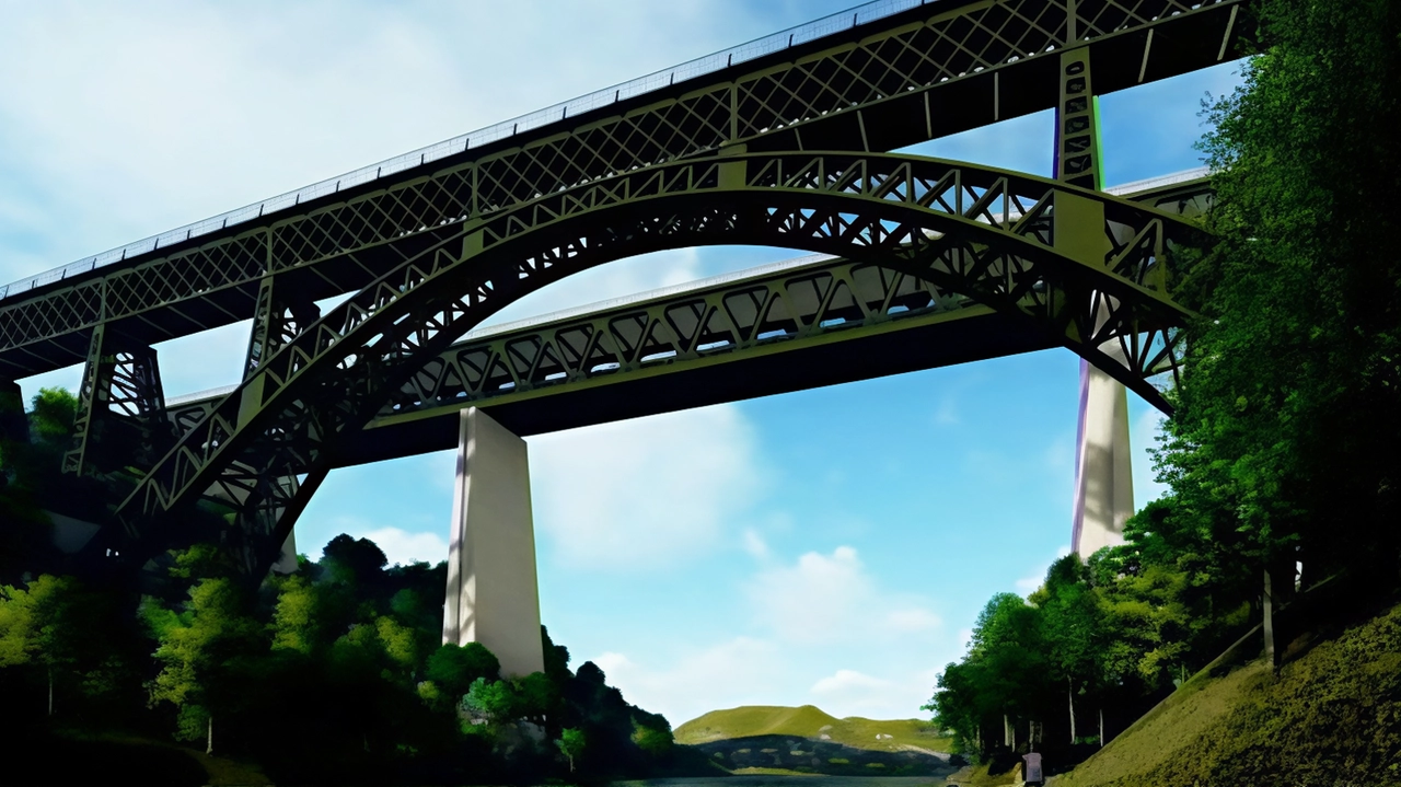 Un nuovo ponte unico, stradale e ferroviario, a doppia corsia e doppio binario. Però non accanto al San Michele,...