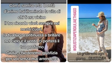 Omicidio di Giulia Tramontano e Thiago, il papà: “Giustizia, l’assassino deve marcire in galera”