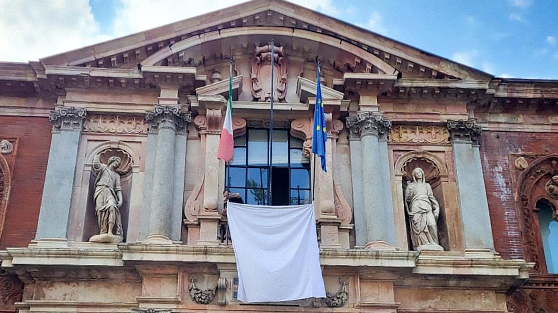 Anche la Statale di Milano espone il lenzuolo bianco per Gaza: “Non possiamo restare indifferenti” Anche la Statale di Milano espone il lenzuolo bianco per Gaza: “Non possiamo restare indifferenti”