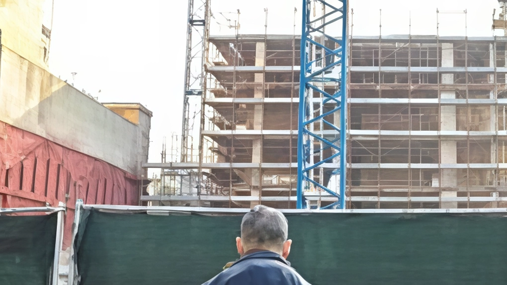 Il cantiere della residenza Scalo House Il cantiere della residenza Scalo House
