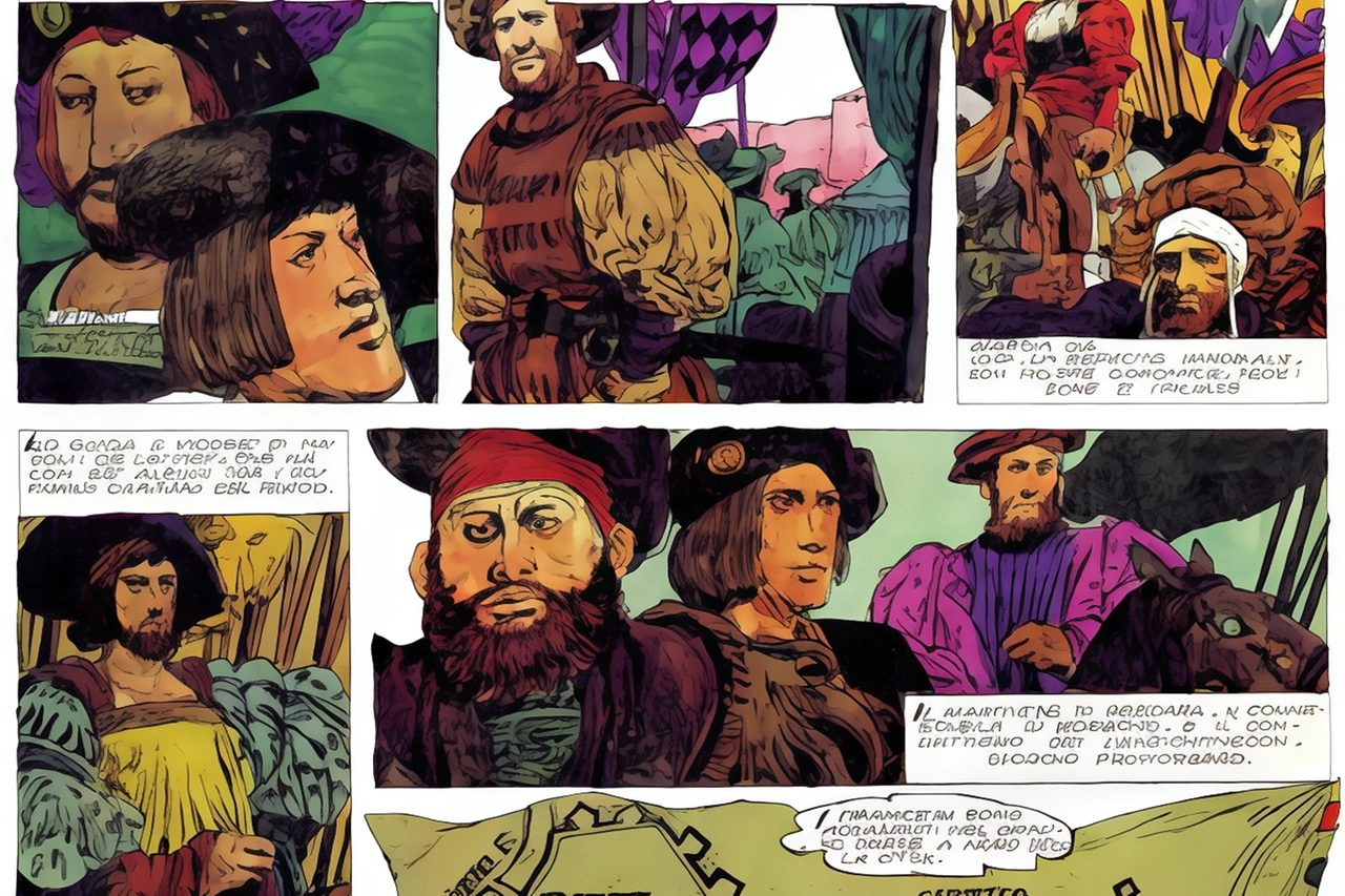 Il fumetto del genio Milani. La Battaglia di Pavia raccontata ai più giovani
