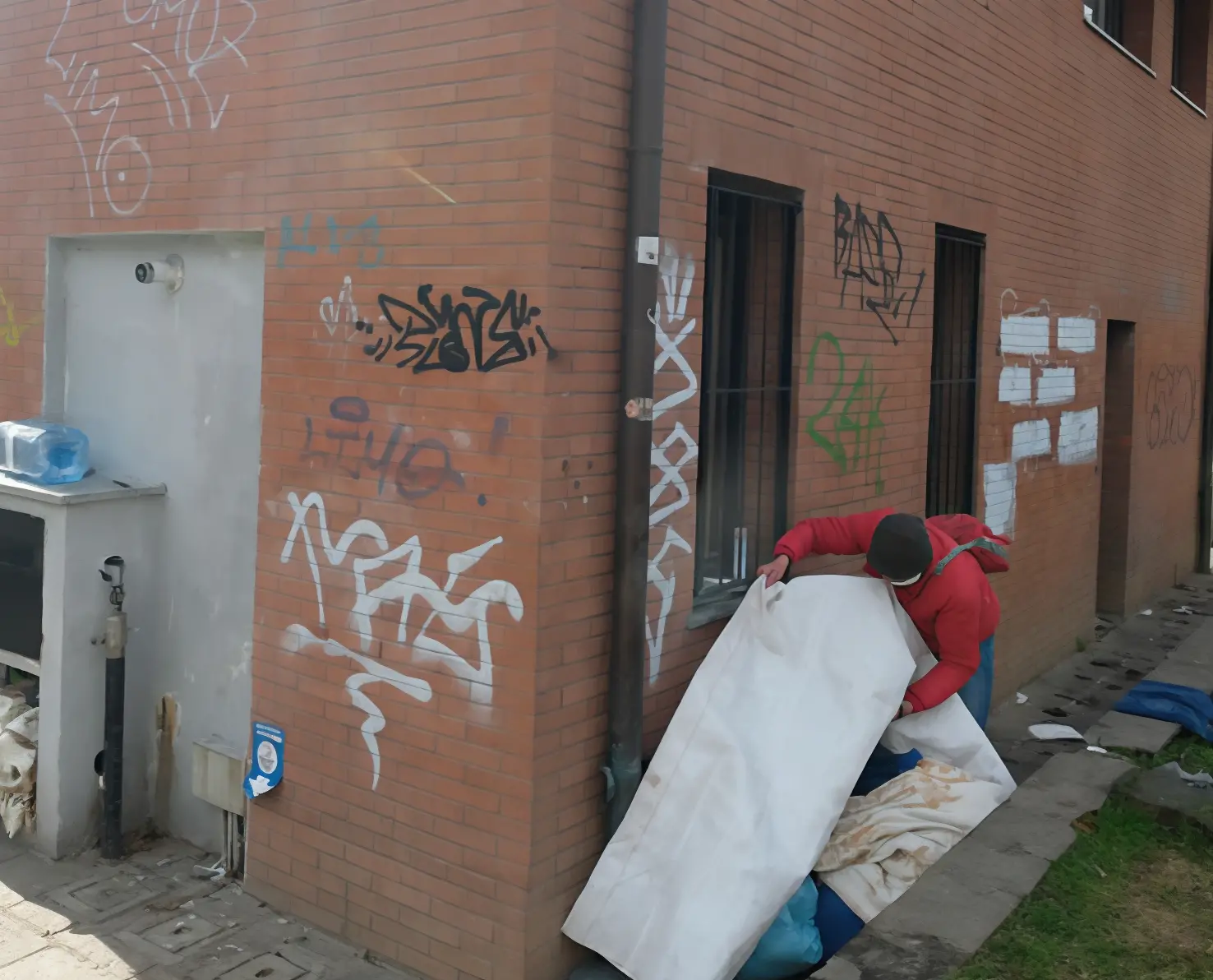 Pugno duro contro i clochard. Accampati nello stabile comunale. Tre denunce, arrestata una donna