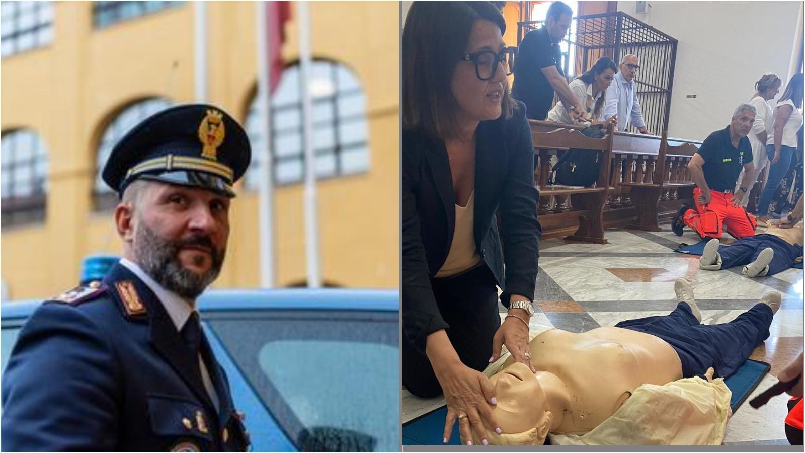quando la polizia di stato salva le vite con manovre sanitarie i due agenti eroi di lodi
