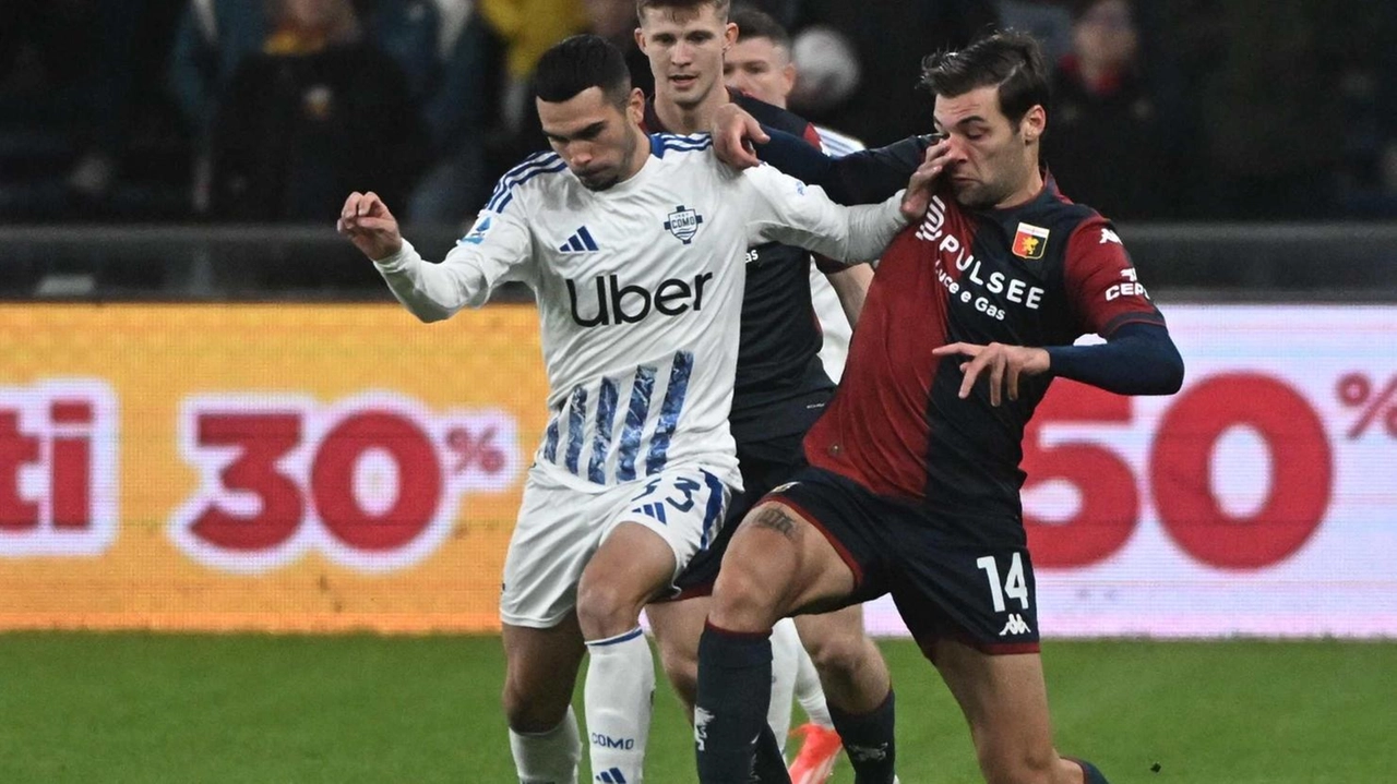 Lucas Da Cunha contrastato da Alessandro Vogliacco nella gara di ieri sera Lucas Da Cunha contrastato da Alessandro Vogliacco nella gara di ieri sera