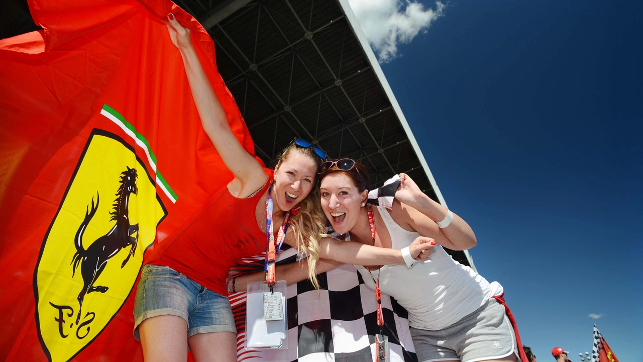 Sticchi Damiani e la festa F1 a Monza Sticchi Damiani e la festa F1 a Monza