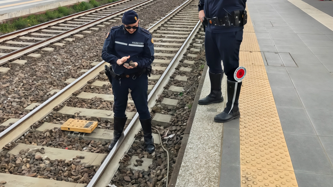 Notati a Romano di Lombardia da un cittadino che ha avvertito la polizia locale. Dalla sala operativa i ragazzini sono stati visti mentre posizionavano le pietre. Notati a Romano di Lombardia da un cittadino che ha avvertito la polizia locale. Dalla sala operativa i ragazzini sono stati visti mentre posizionavano le pietre.