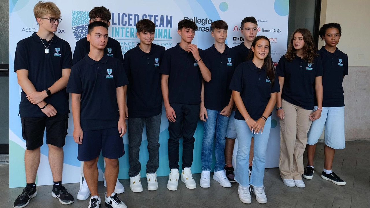 Le matricole del neonato liceo Steam Le matricole del neonato liceo Steam