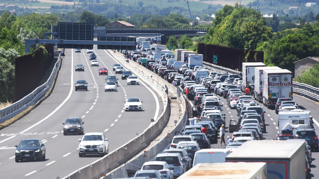 Incidente in autostrada (foto di repertorio)