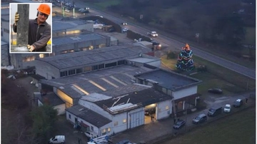 Trescore Cremasco, precipita dal tetto della carrozzeria: muore operaio bresciano di 51 anni