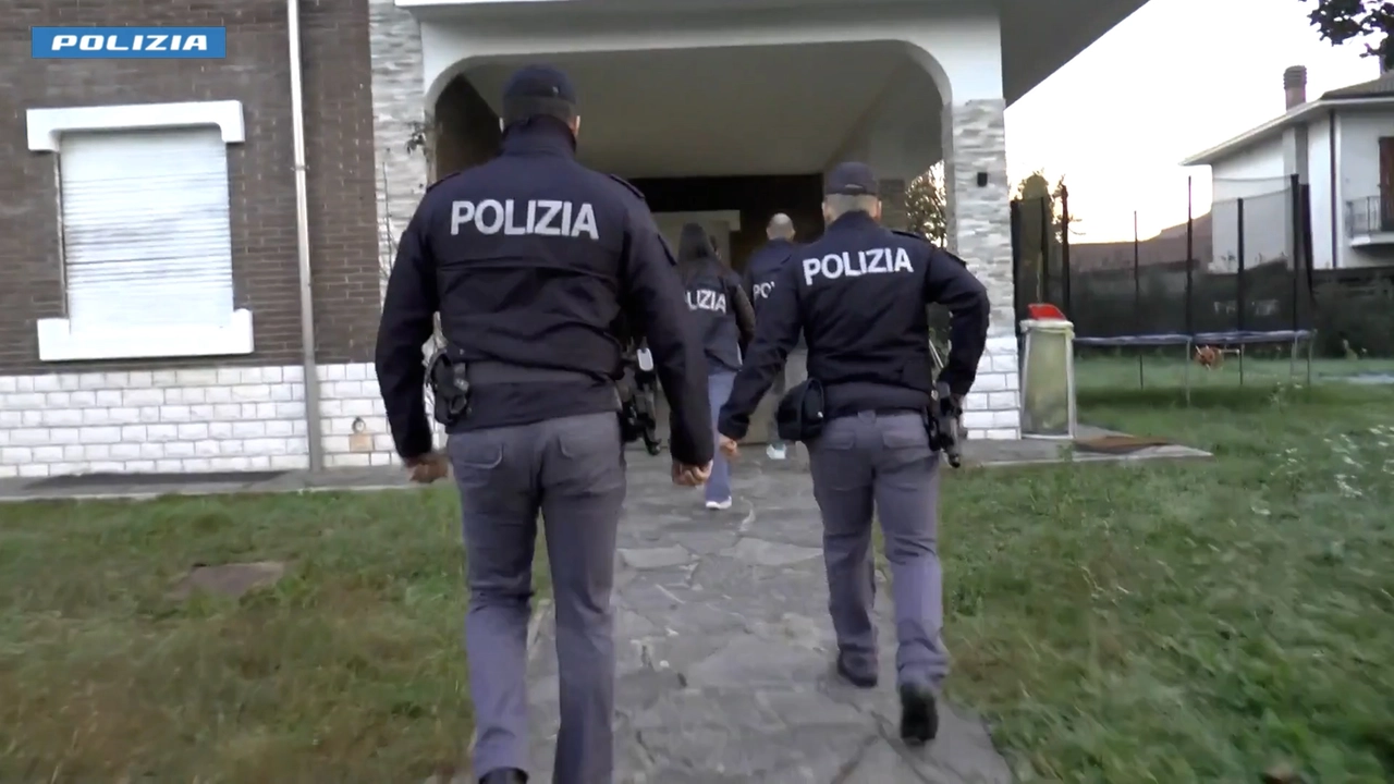 L'operazione della polizia (foto di repertorio)