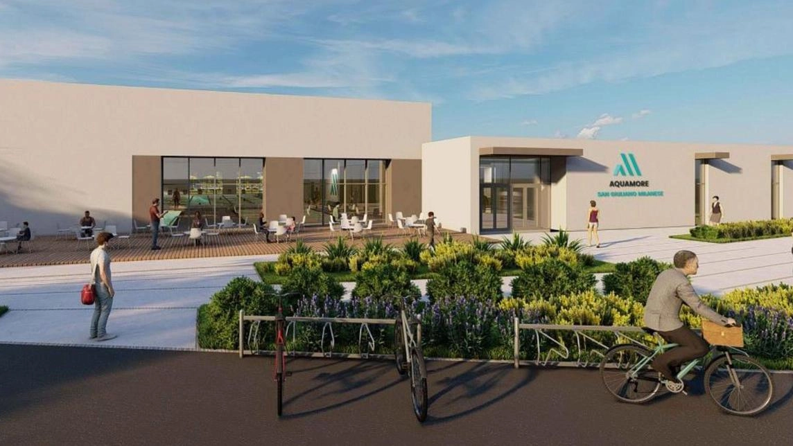 L’impianto avrà tre vasche Sarà sistemata l’area esterna dove verrà creata una piscina di 25 metri con zona relax e idromassaggio L’impianto avrà tre vasche Sarà sistemata l’area esterna dove verrà creata una piscina di 25 metri con zona relax e idromassaggio