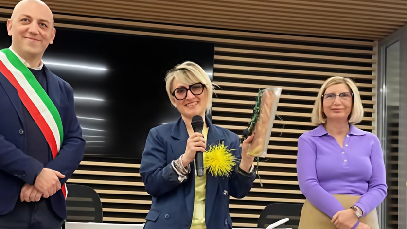 È andato a Francesca Pizzigati, amministratrice unica della società Steel Service specializzata nella lavorazione dell’acciaio e non solo il premio... È andato a Francesca Pizzigati, amministratrice unica della società Steel Service specializzata nella lavorazione dell’acciaio e non solo il premio...