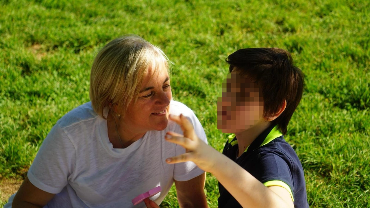 Benedetta Sirtori con il figlio Pierluigi, che oggi ha 12 anni Benedetta Sirtori con il figlio Pierluigi, che oggi ha 12 anni