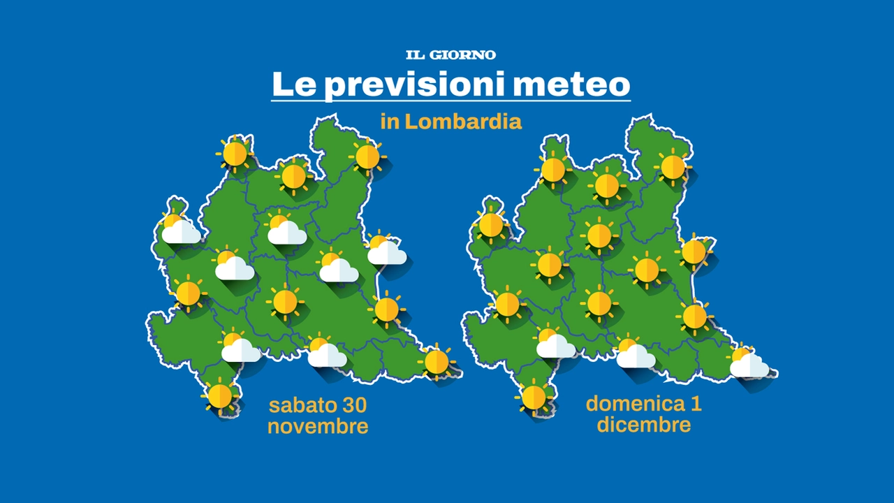 Le previsioni meteo per la Lombardia Le previsioni meteo per la Lombardia