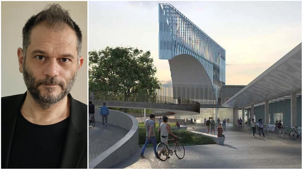 A sinistra Danilo Venturi, a destra un rendering dell’area ex Macello dove Ied sta creando il futuro campus. L’obiettivo è completarlo nel 2027 A sinistra Danilo Venturi, a destra un rendering dell’area ex Macello dove Ied sta creando il futuro campus. L’obiettivo è completarlo nel 2027